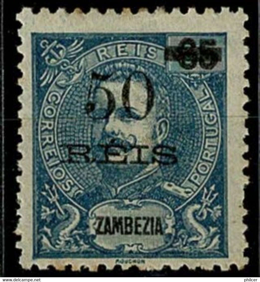 Zambézia, 1905, # 54, MH - Zambezia