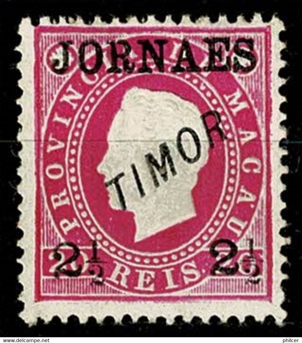 Timor, 1892, # 21, MNG - Timor