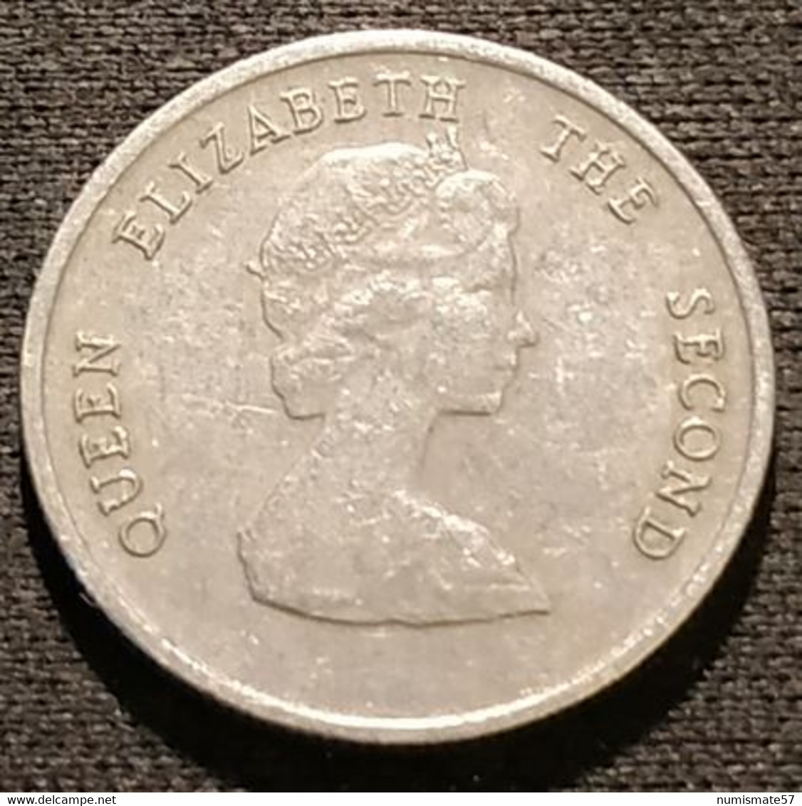 EAST CARIBBEAN STATES - 10 CENTS 1995 - Elizabeth II - 2e Effigie - KM 13 - Caraïbes Orientales (Etats Des)