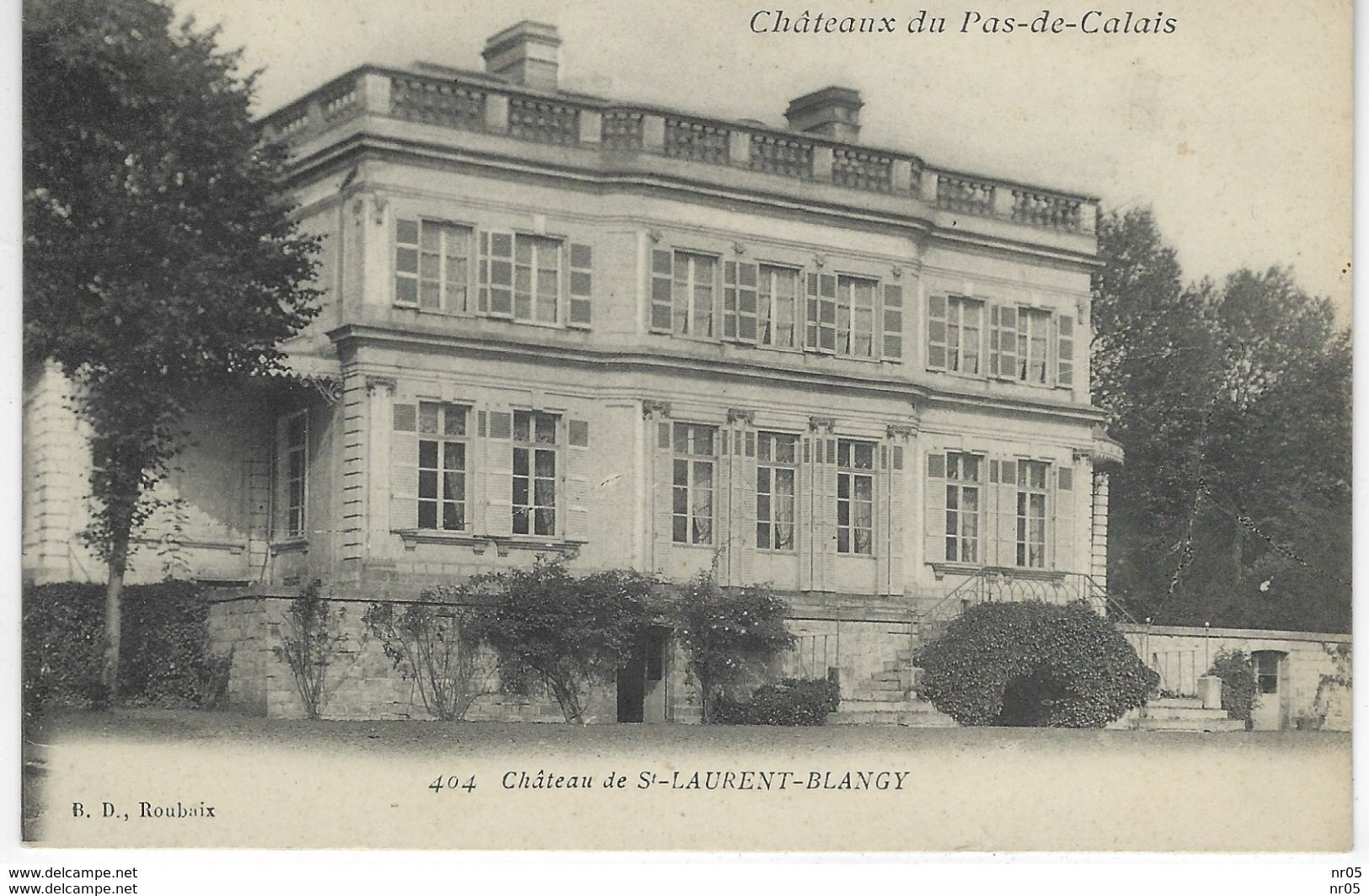 62 ( Pas De Calais ) - Chateau De St LAURENT - BLANGY - Saint Laurent Blangy