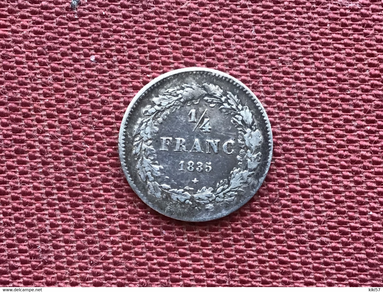 BELGIQUE Monnaie 1/4 De Franc 1835 Superbe état à Voir !!!!!!! - 1/4 Frank