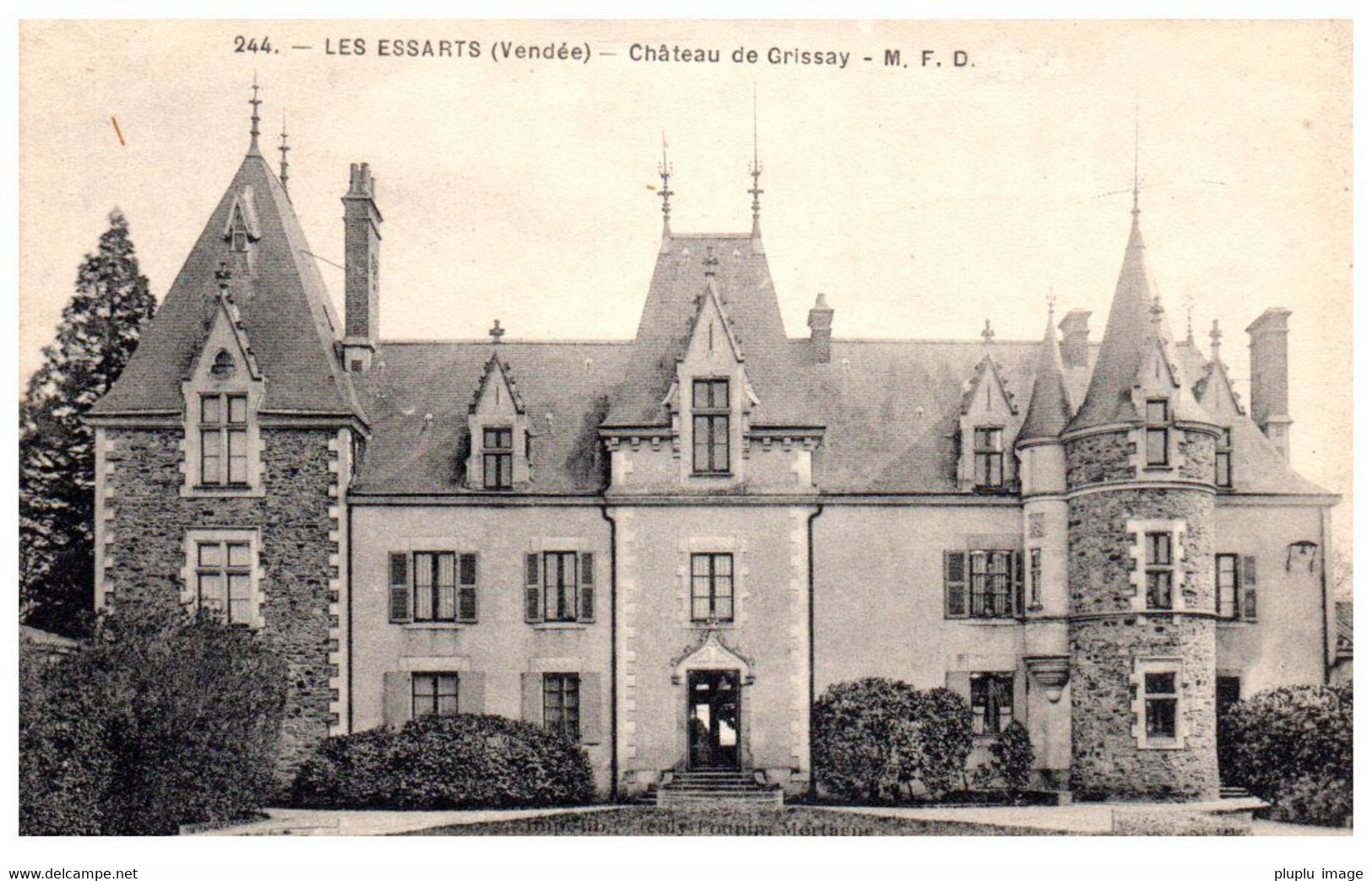 85. LES ESSARTS LE CHATEAU GRISSAY - Les Essarts