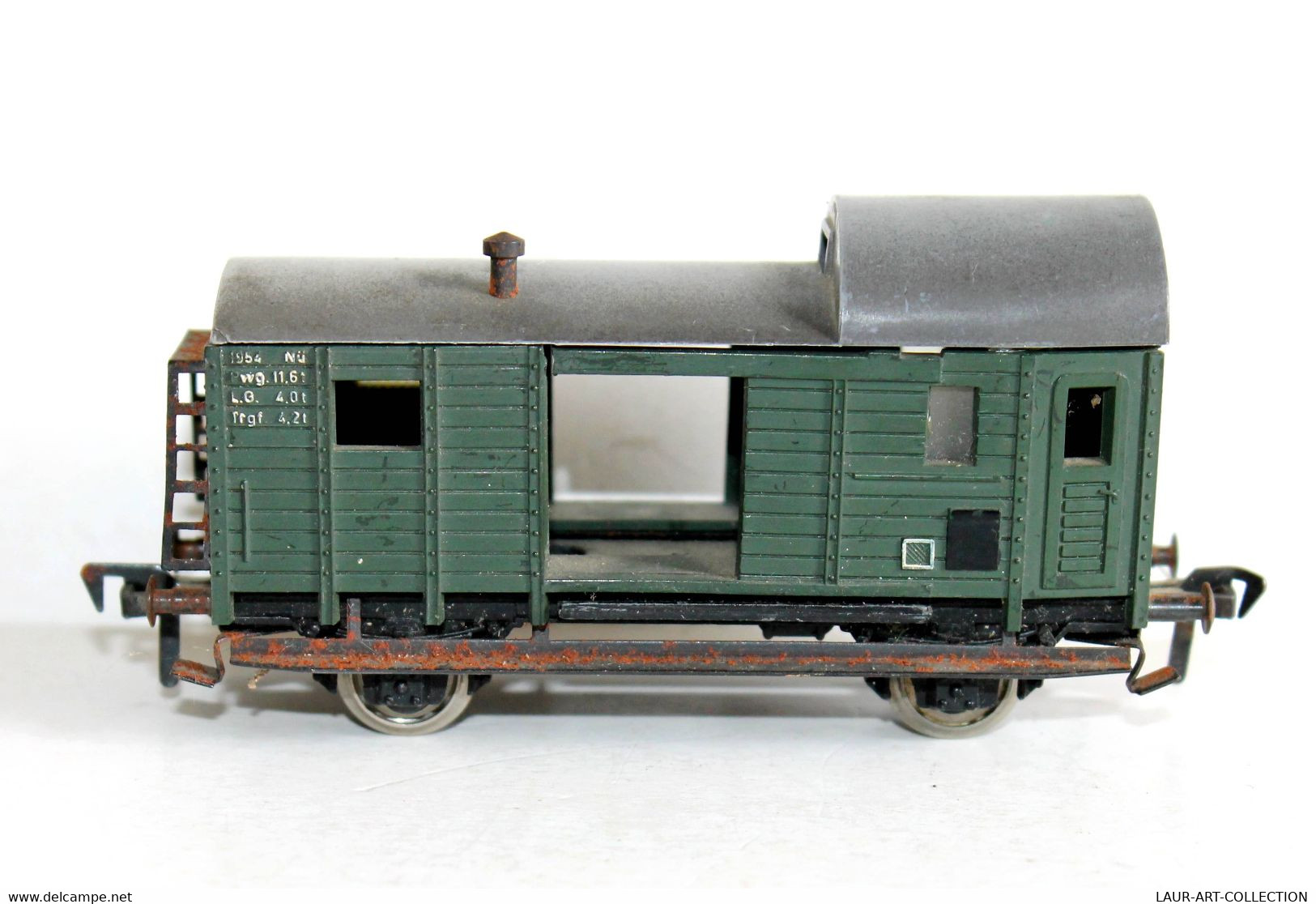 FLEISCHMANN - WAGON FOURGON A GUERITE - DB 1954 11,6T - ECH: HO / TRAIN CHEMIN DE FER, MODELE FERROVIAIRE  (2304.42) - Goods Waggons (wagons)