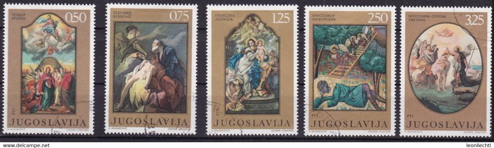 1991 Jugoslawien. Weihnachten - Christmas. - Used Stamps