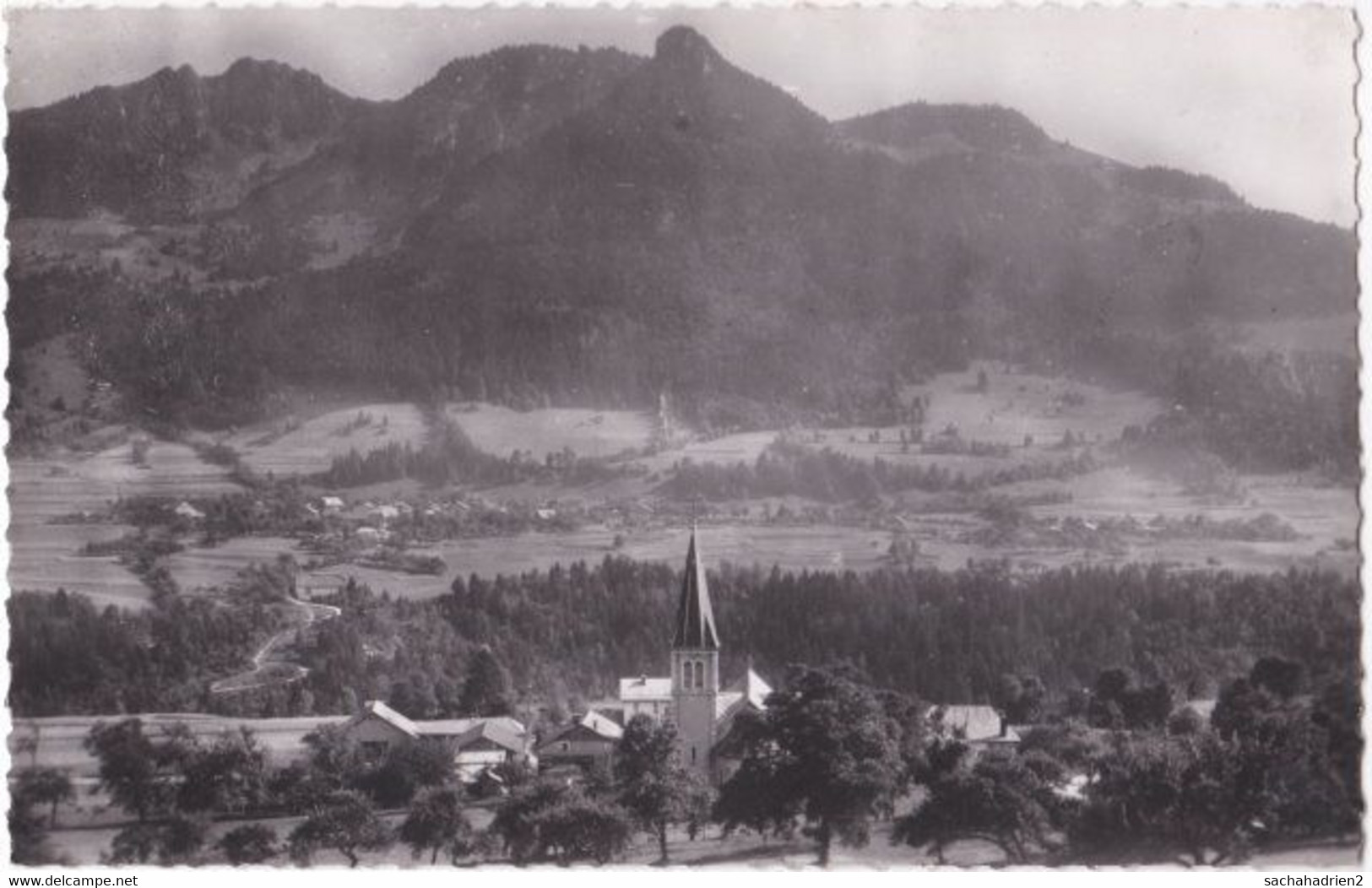 74. Pf. CHEVENOZ. Vue Générale. 1710 - Chevenoz