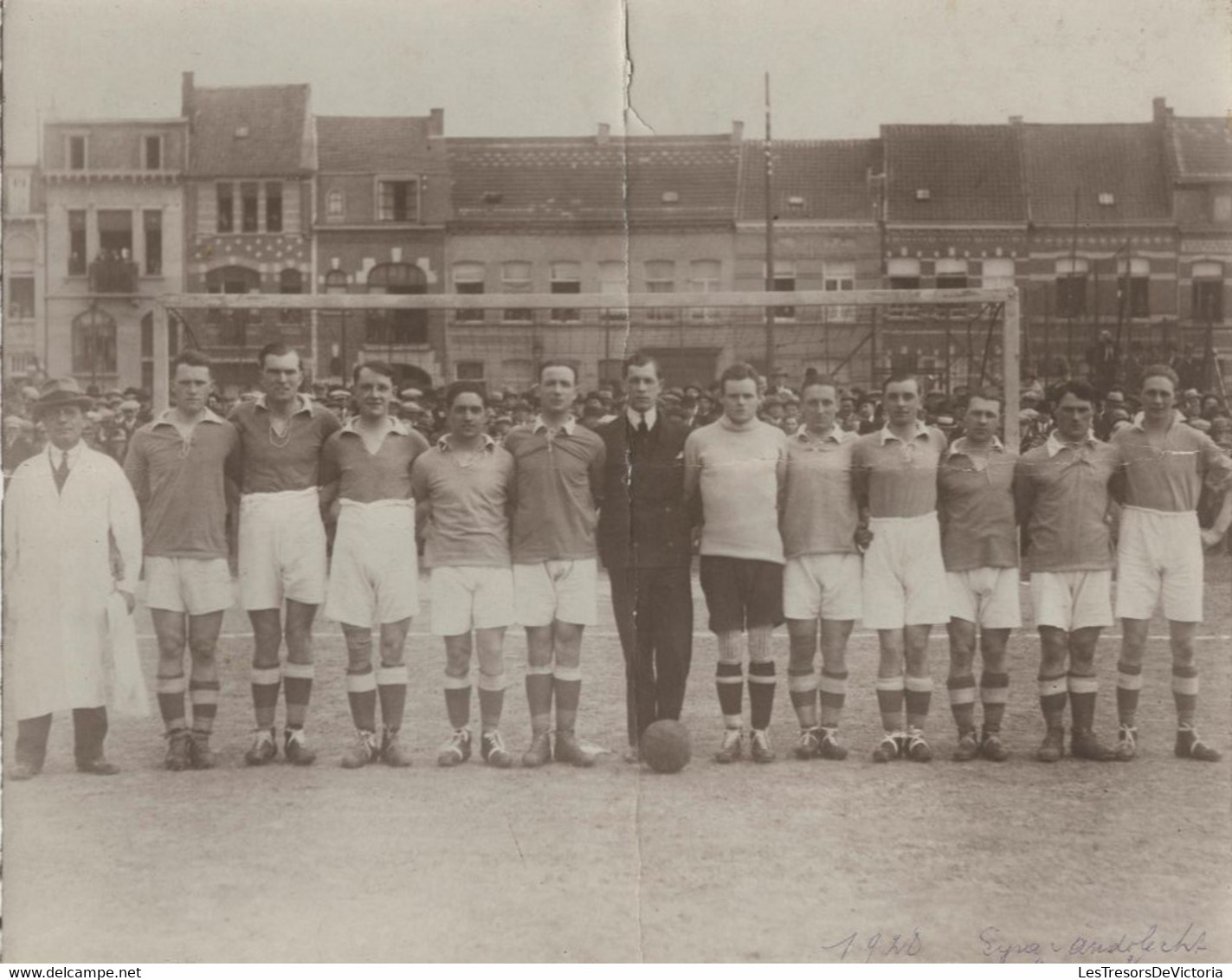 Photographie Equipe De Football - Photo 1928 équipe D'Anderlecht - Format 28X22cm - - Berühmtheiten