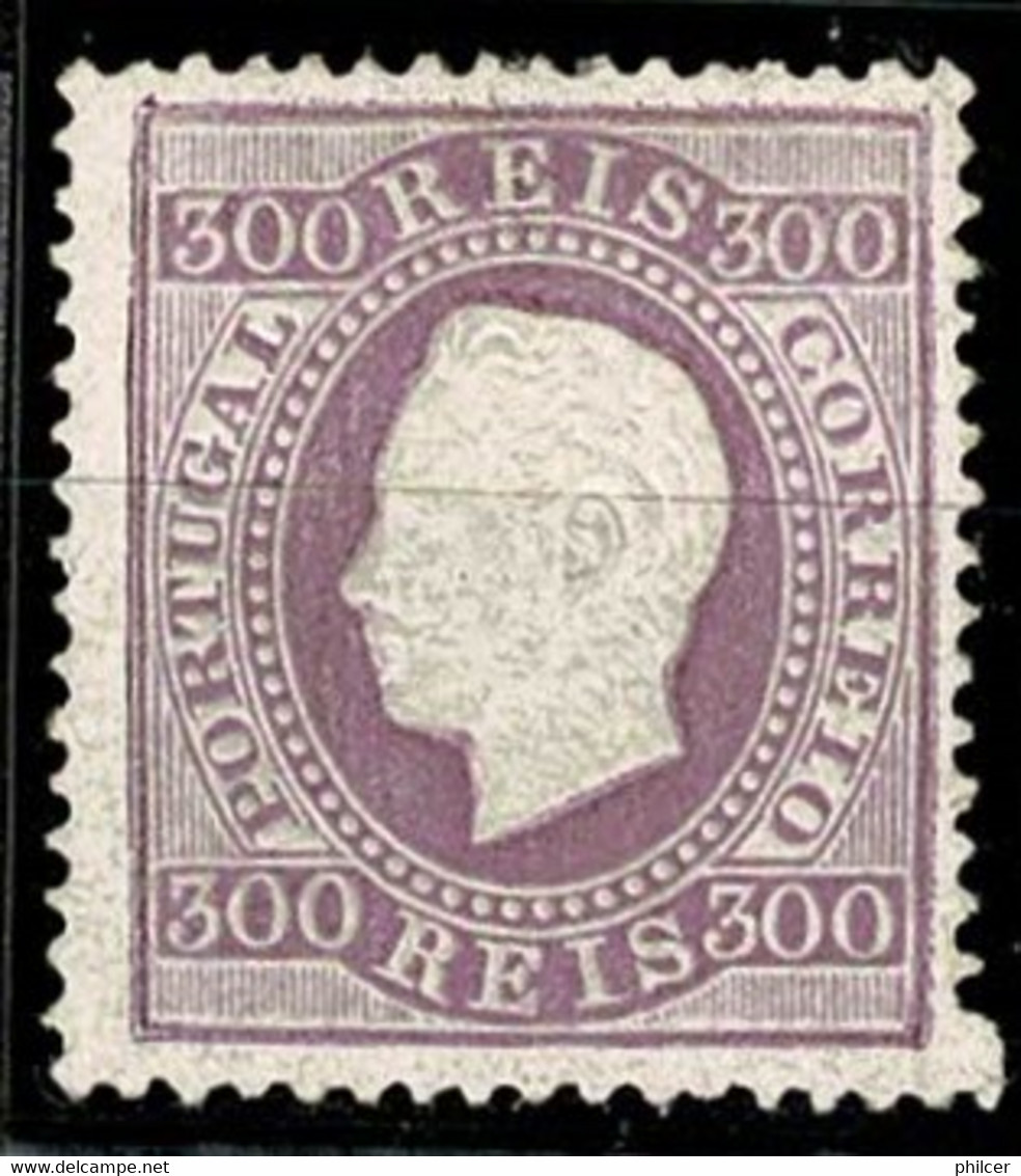 Portugal, 1870/6, # 47d Dent. 13 1/2, MH - Neufs