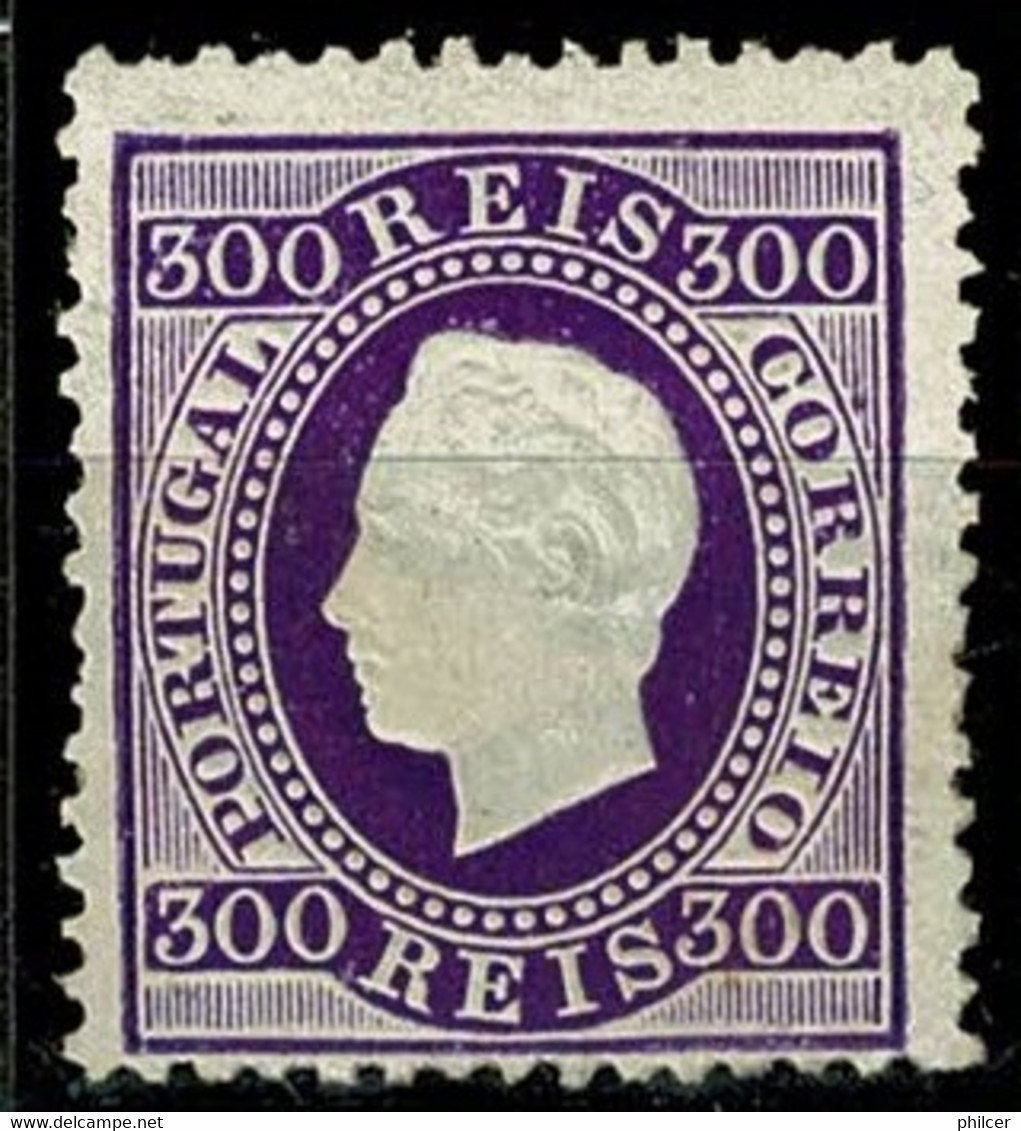 Portugal, 1870/6, # 47b Dent. 12 3/4, MNG - Neufs