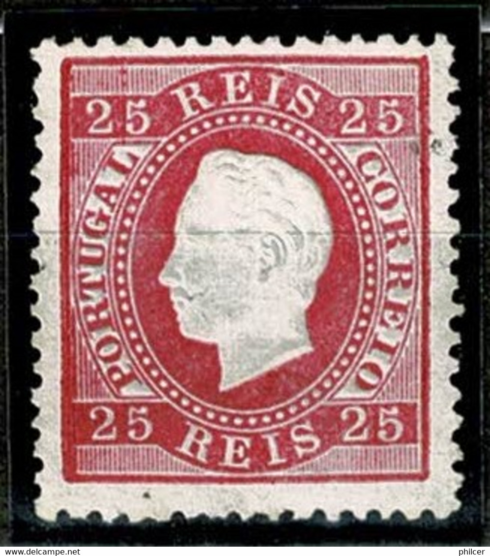 Portugal, 1870/6, # 40 Dent. 12 3/4, MNG - Ongebruikt
