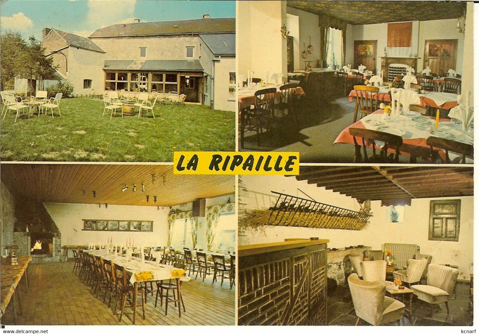 CP De VERLEE ( Havelange ) " Restaurant LA RIPAILLE " - Havelange