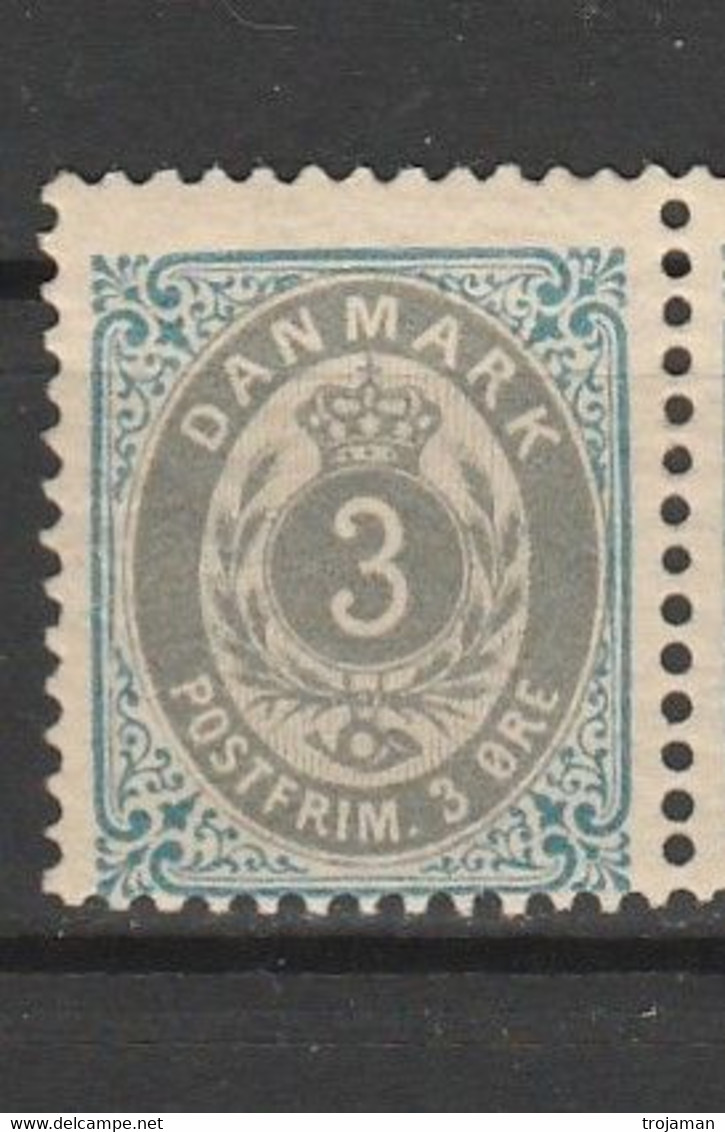 EX-PR-22-04 DANEMARK 1 STAMP MICHEL # 22IIYBb MNH** = 30 Euro Minimum. - Nuovi