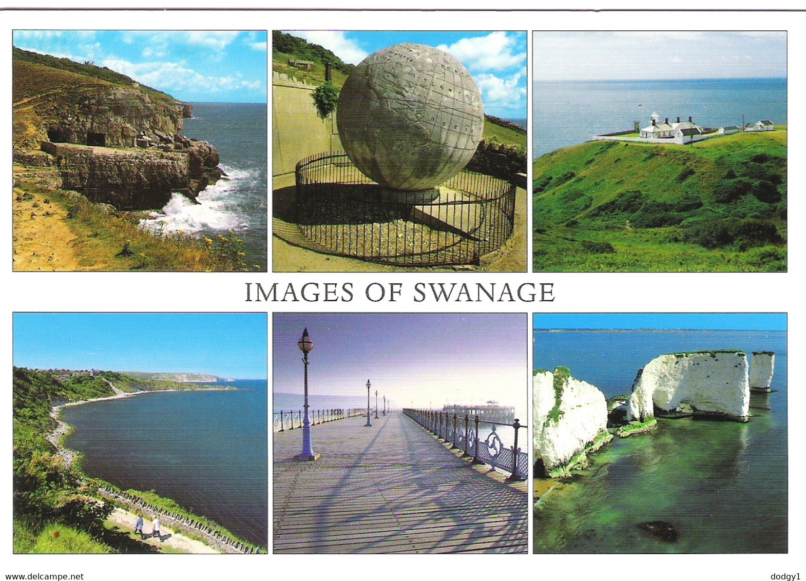 SCENES FROM SWANAGE, DORSET, ENGLAND. UNUSED POSTCARD J8 - Swanage