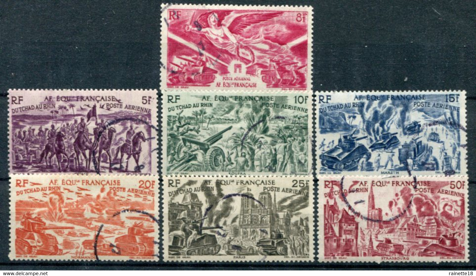 A.E.F           PA  43/49  Oblitérés - Used Stamps