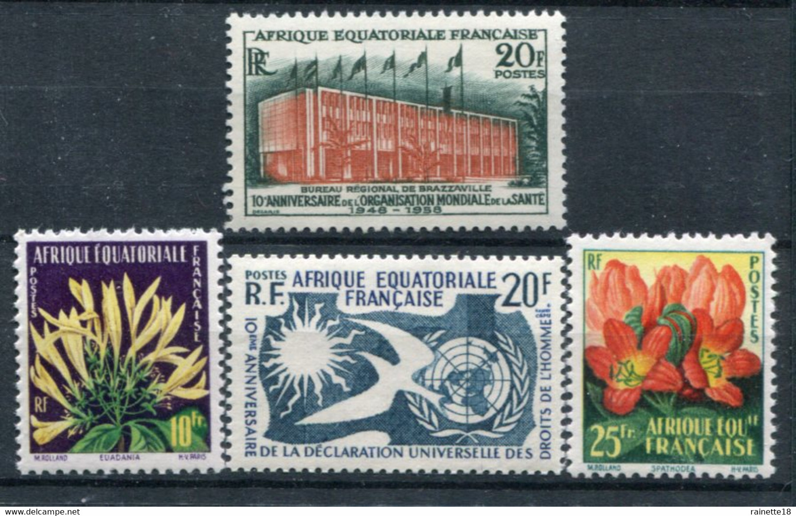 A.E.F           242/245 ** - Unused Stamps