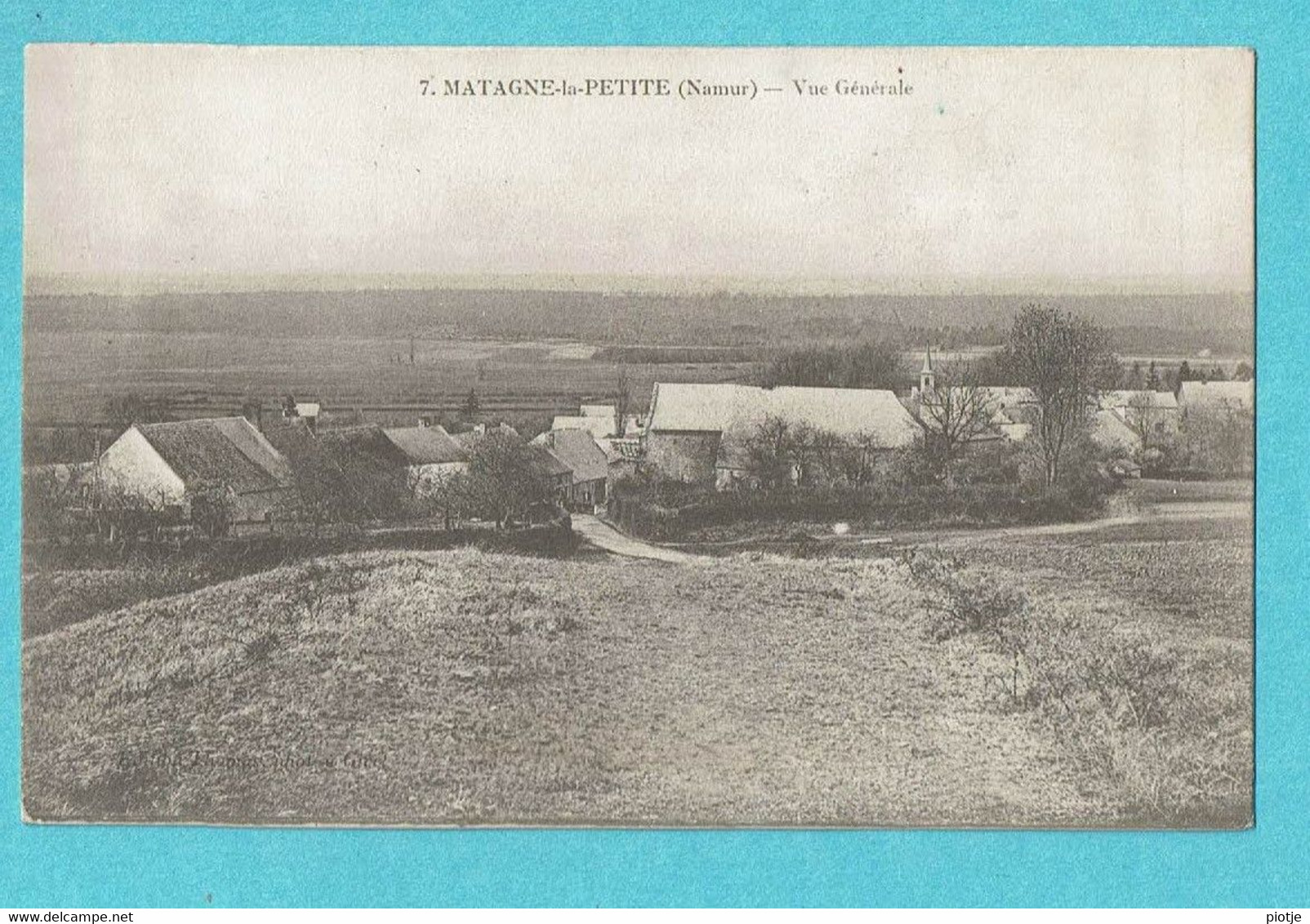 * Matagne La Petite - Doische (Namur - La Wallonie) * (nr 7) Vue Générale, Panorama, Algemeen Zicht, Old, Rare - Doische