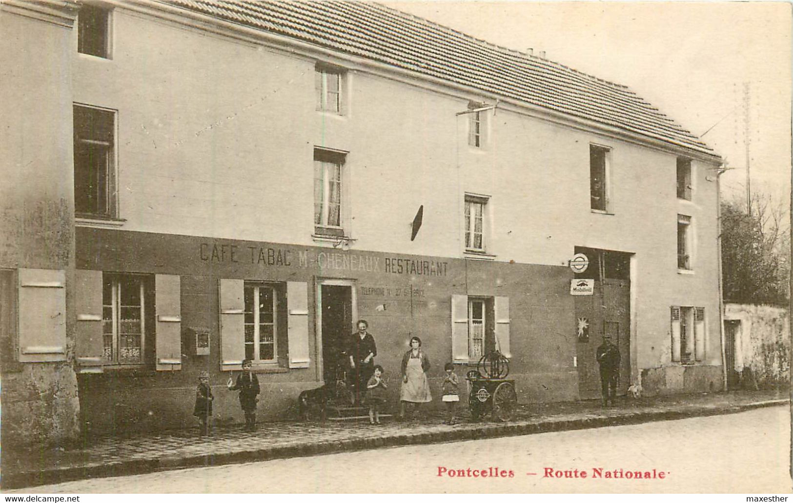 PONCELLES Route Nationale - Pontcelles