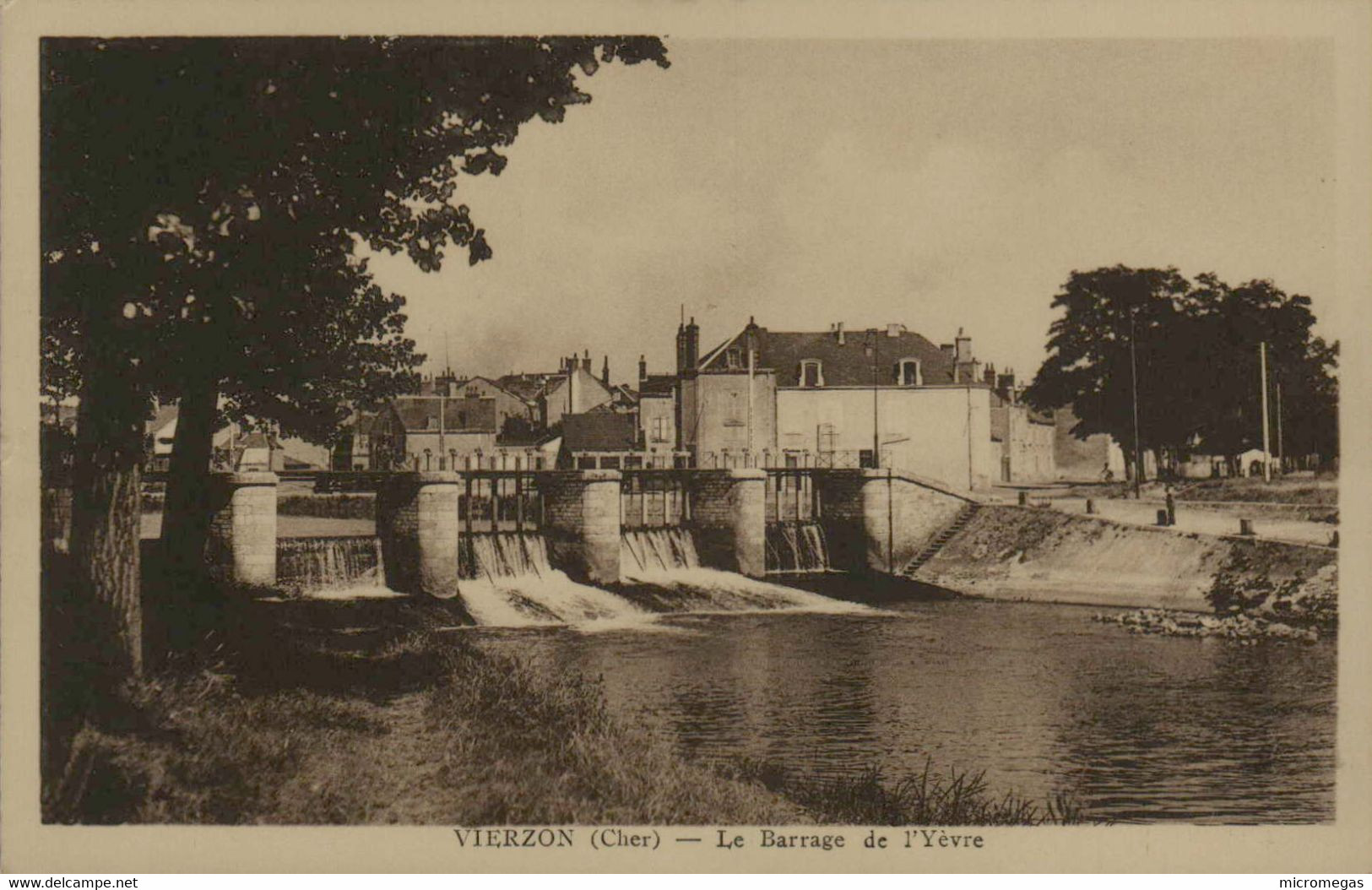 18 - VIERZON - Le Barrage De L'Yèvre - Vierzon