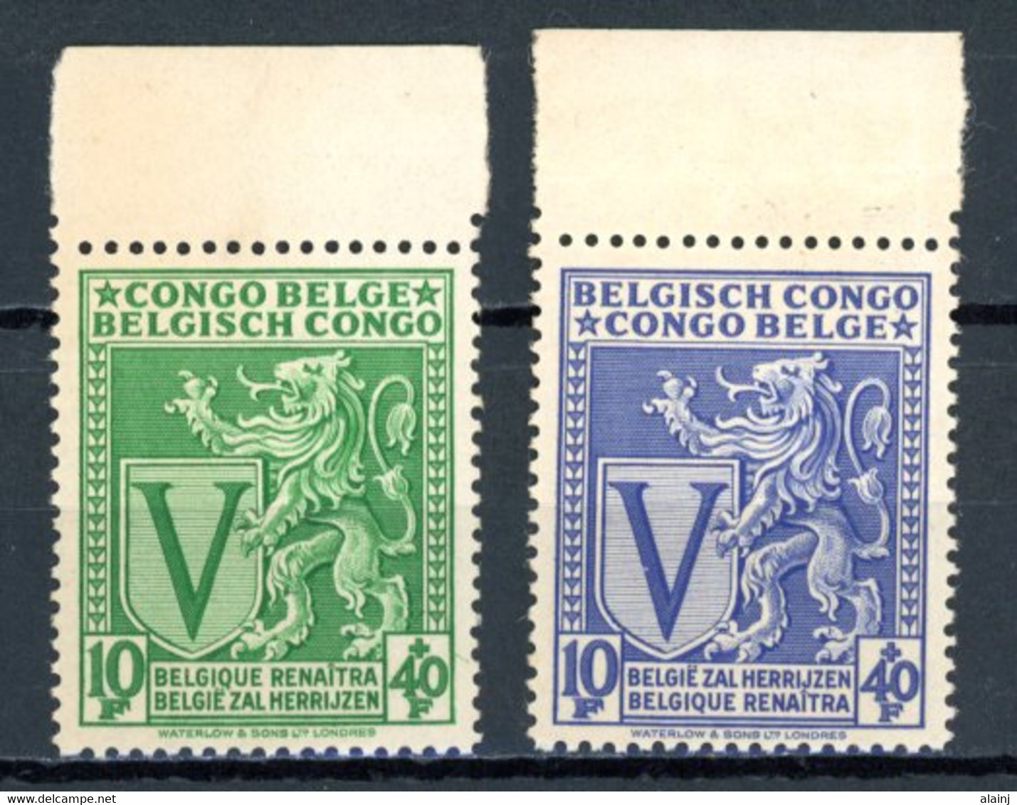 Congo Belge   268 - 269   XX   ---   MNH  --  Impeccables... - Unused Stamps
