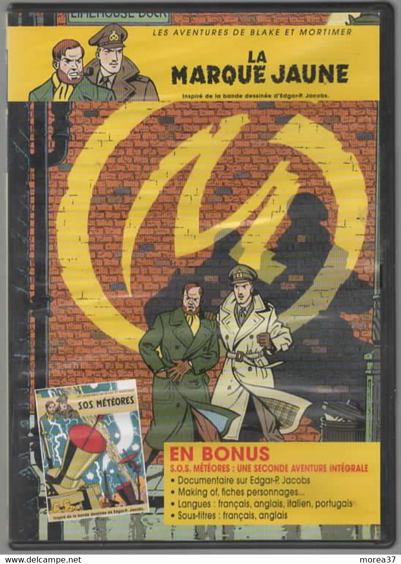 BLAKE ET MORTIMER  La Marque Jaune   En Bonus S O S METEORES   C19 - Animation