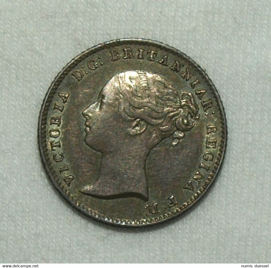 Silber/Silver Großbritannien/Great Britain Victoria Young Head, 1838, 4 Pence UNC - Andere & Zonder Classificatie