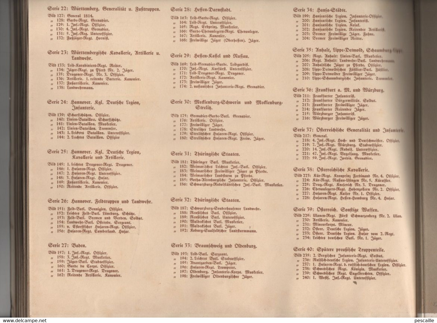 STURM ZIGARETTEN - ALBUM COMPLET - MILITARIA - DEUTSCHE UNIFORMEN 1813 1815 - 1932 - 240 IMAGES
