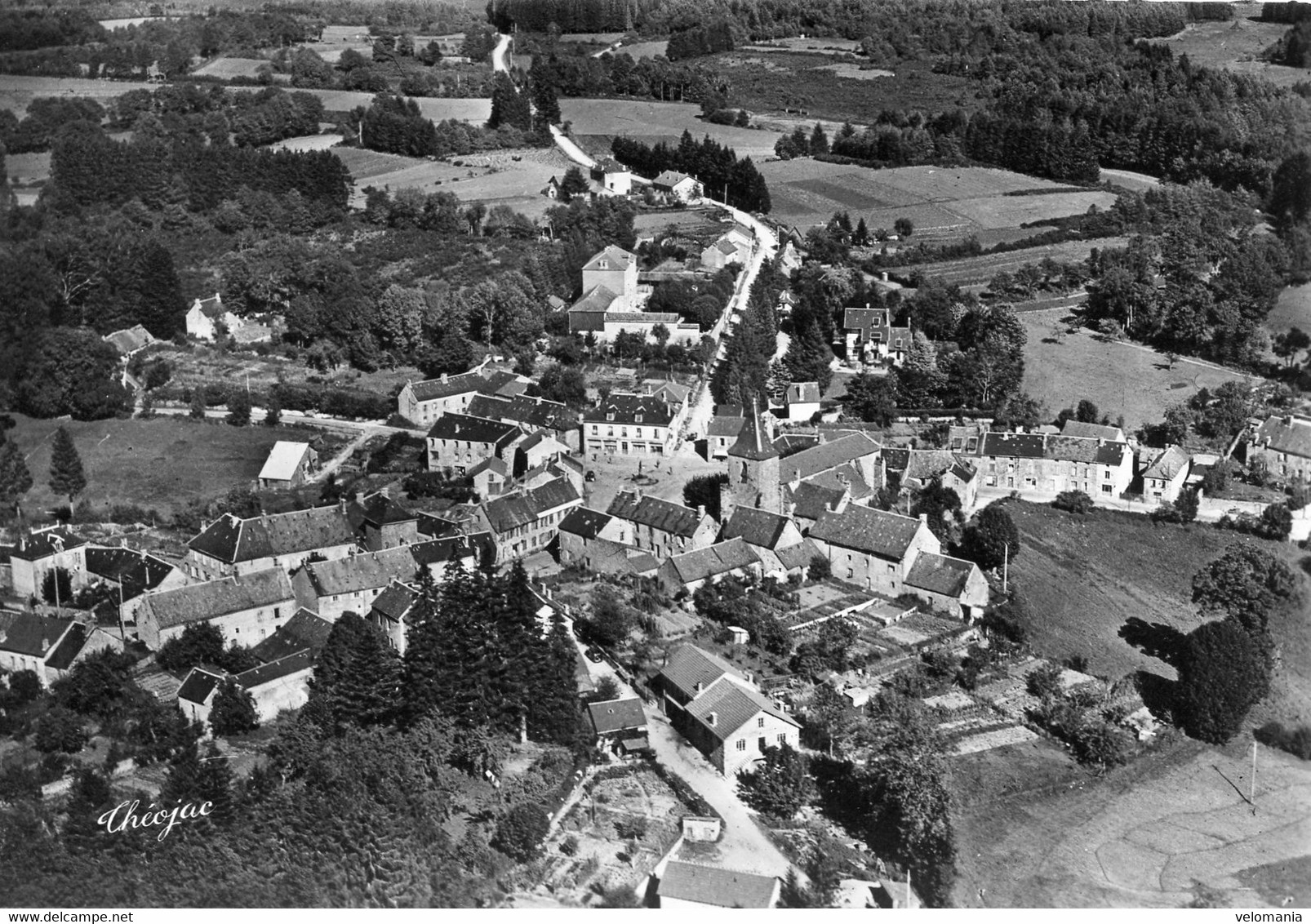 S9077 Cpsm 23 Royère - Vue Aérienne - Royere