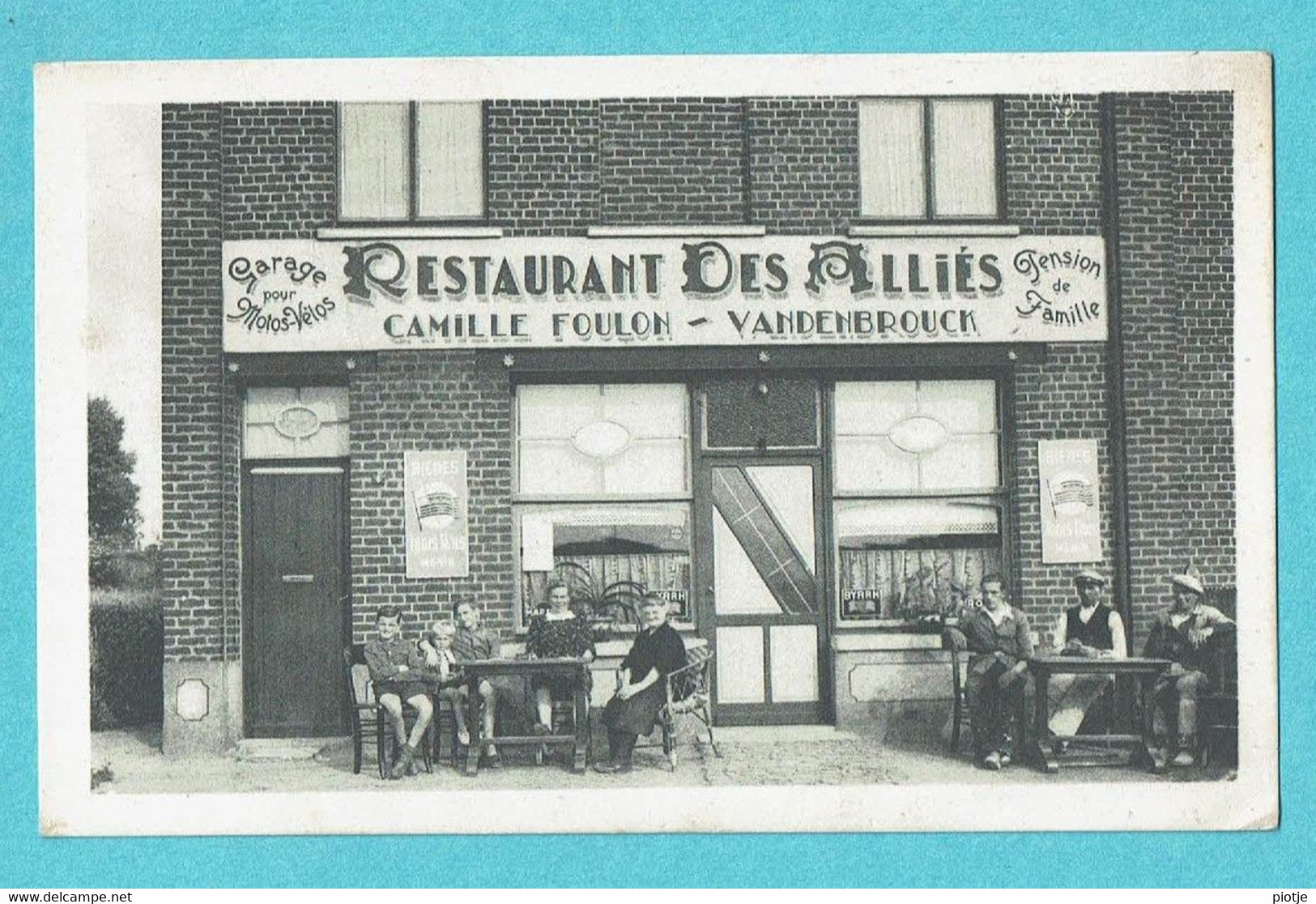 * Orroir (Kluisbergen - Mont De L'Enclus - Hainaut) * (Photo Albert) Restaurant Des Alliés, Foulon Vandenbrouck, TOP - Kluisbergen