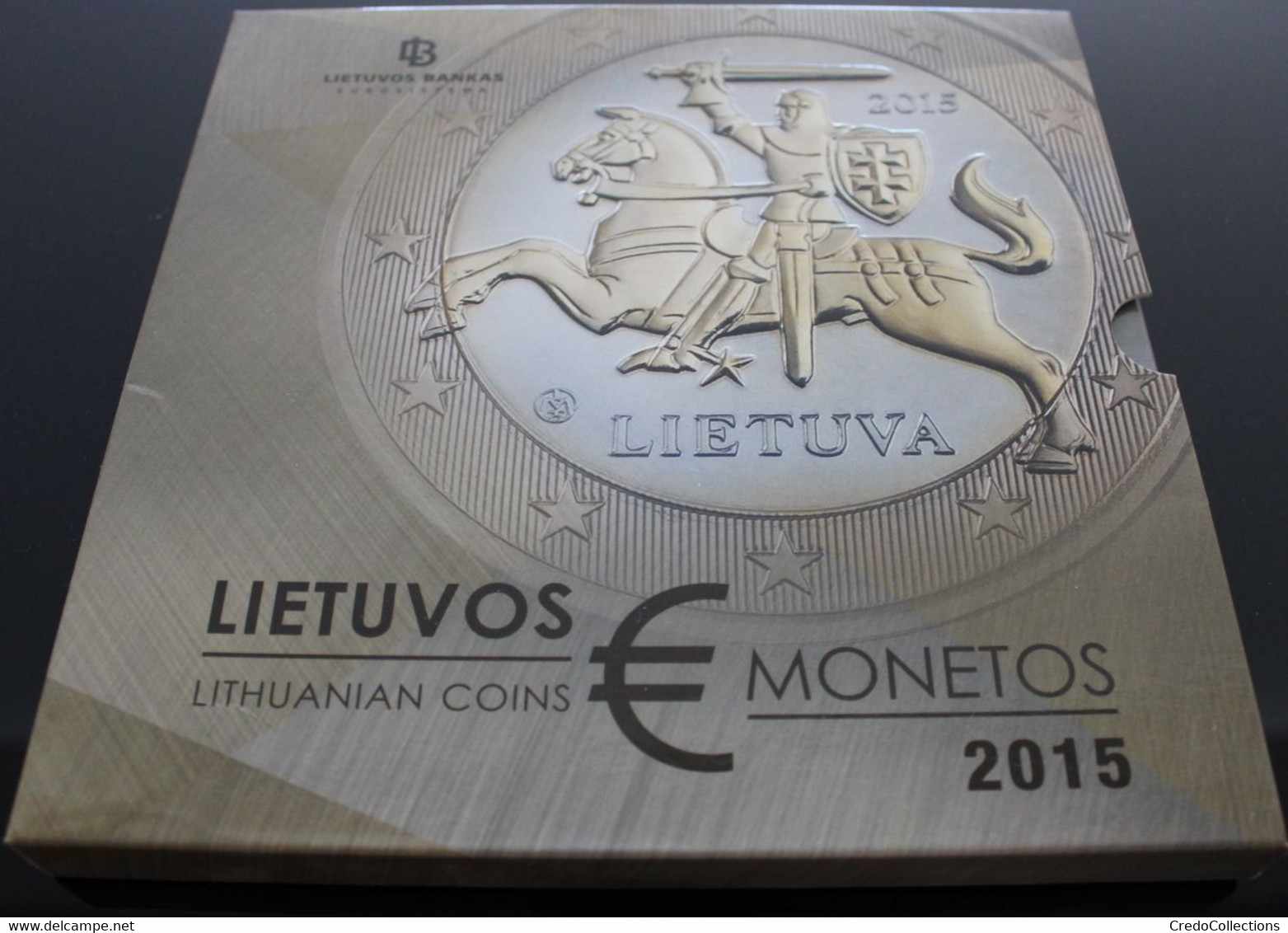 COFFRET BE (PROOF) - LITUANIE - 2015 - 1ct à 2€  + Médaille Comm. (8 Pièces+ 1 Médaille) - Litauen