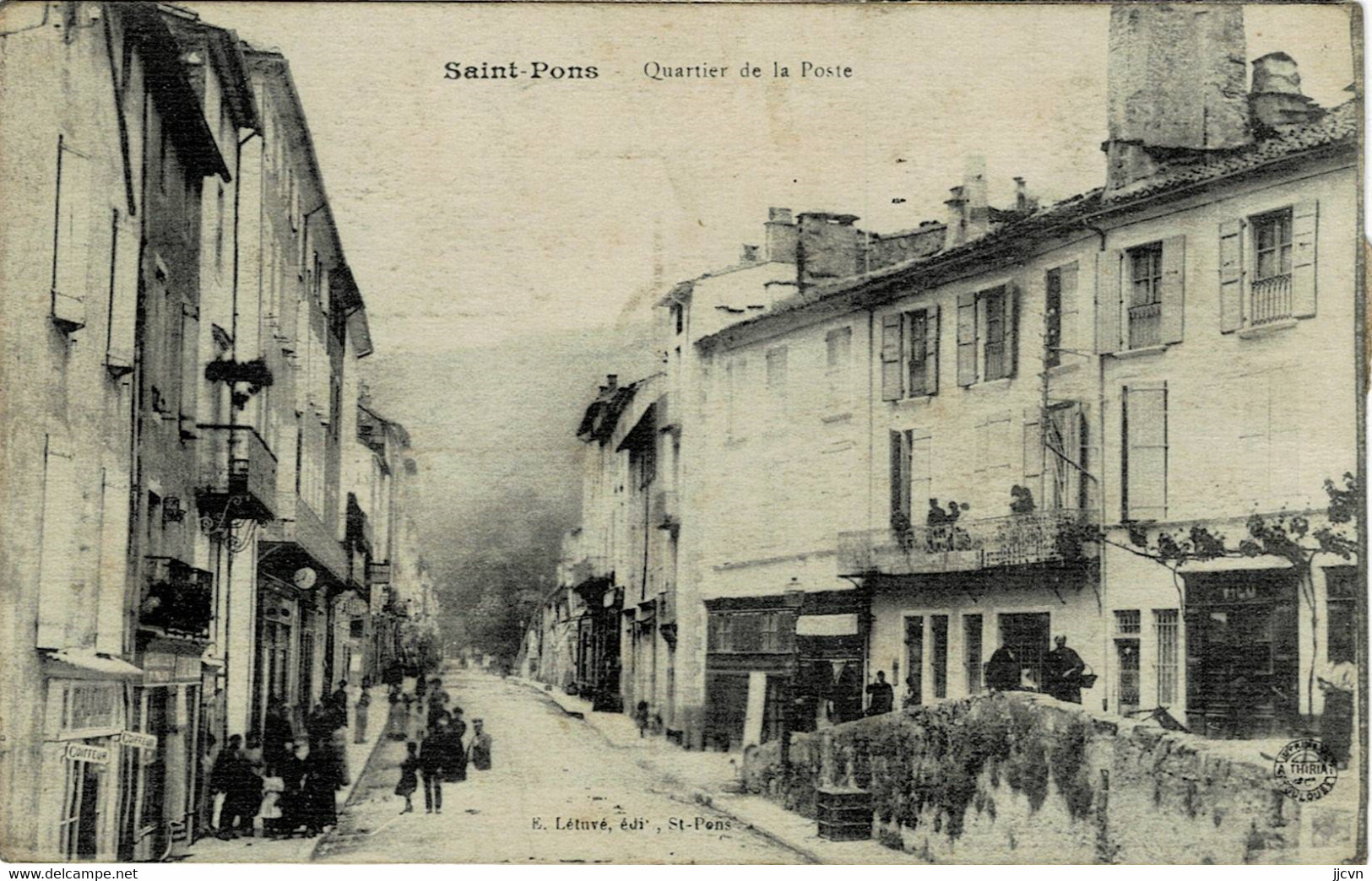 ""34 - Hérault - Saint Pons - Quartier De La Poste - Saint-Pons-de-Thomières