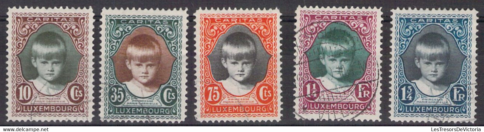 Luxembourg - Yvert N° 214/18 Oblit - Cote 22 Yvert 2005 - Oblitérés