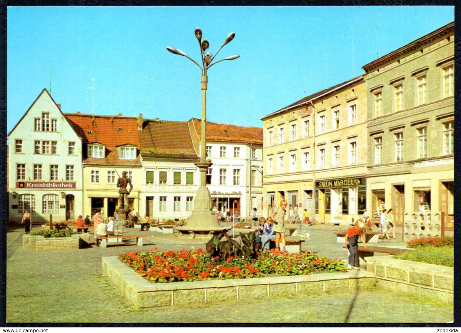 F7256 - TOP Perleberg Markt - Bild Und Heimat Reichenbach - Perleberg