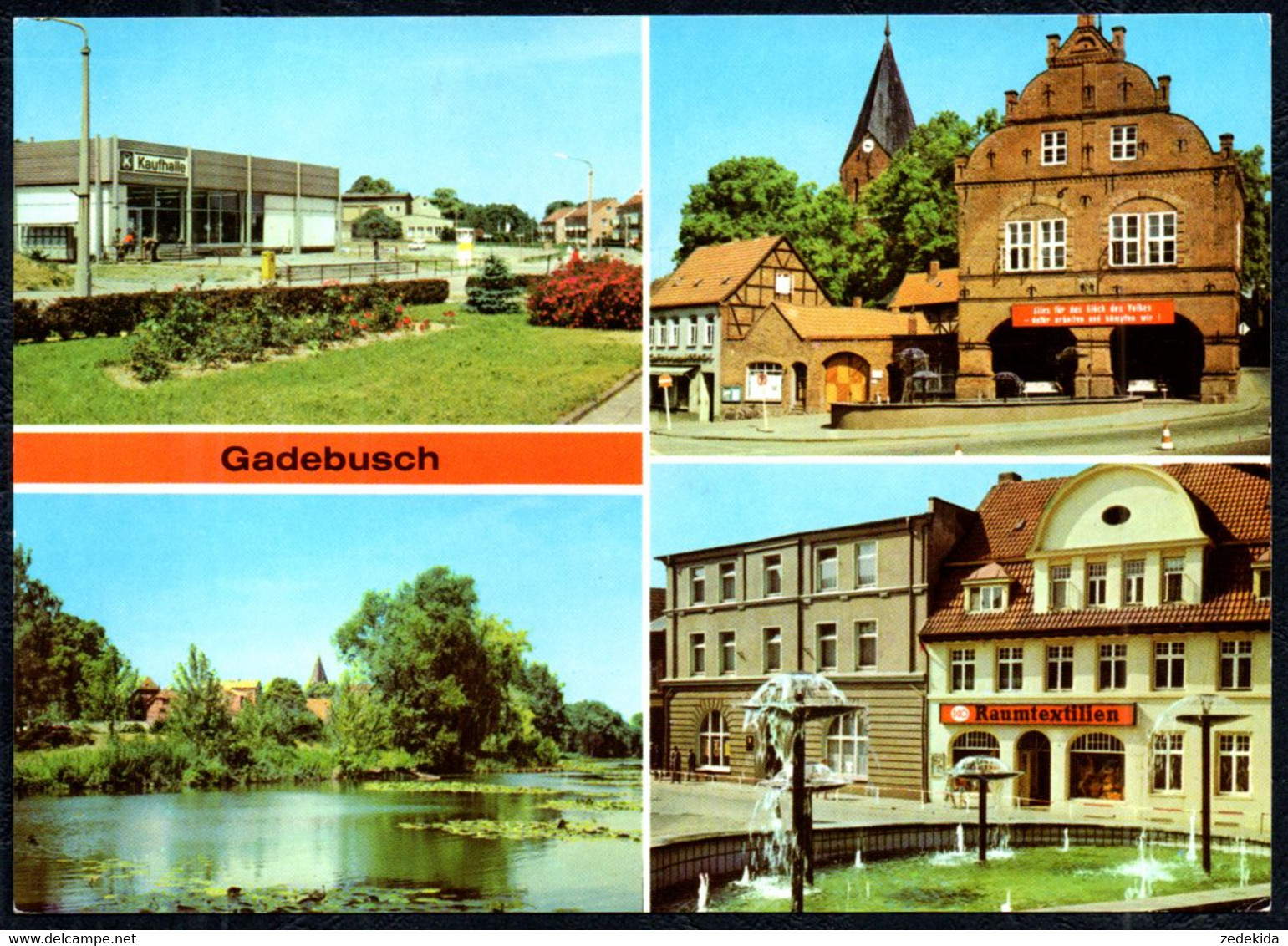 F7267 - Gadebusch - Kaufhalle - Bild Und Heimat Reichenbach - Gadebusch