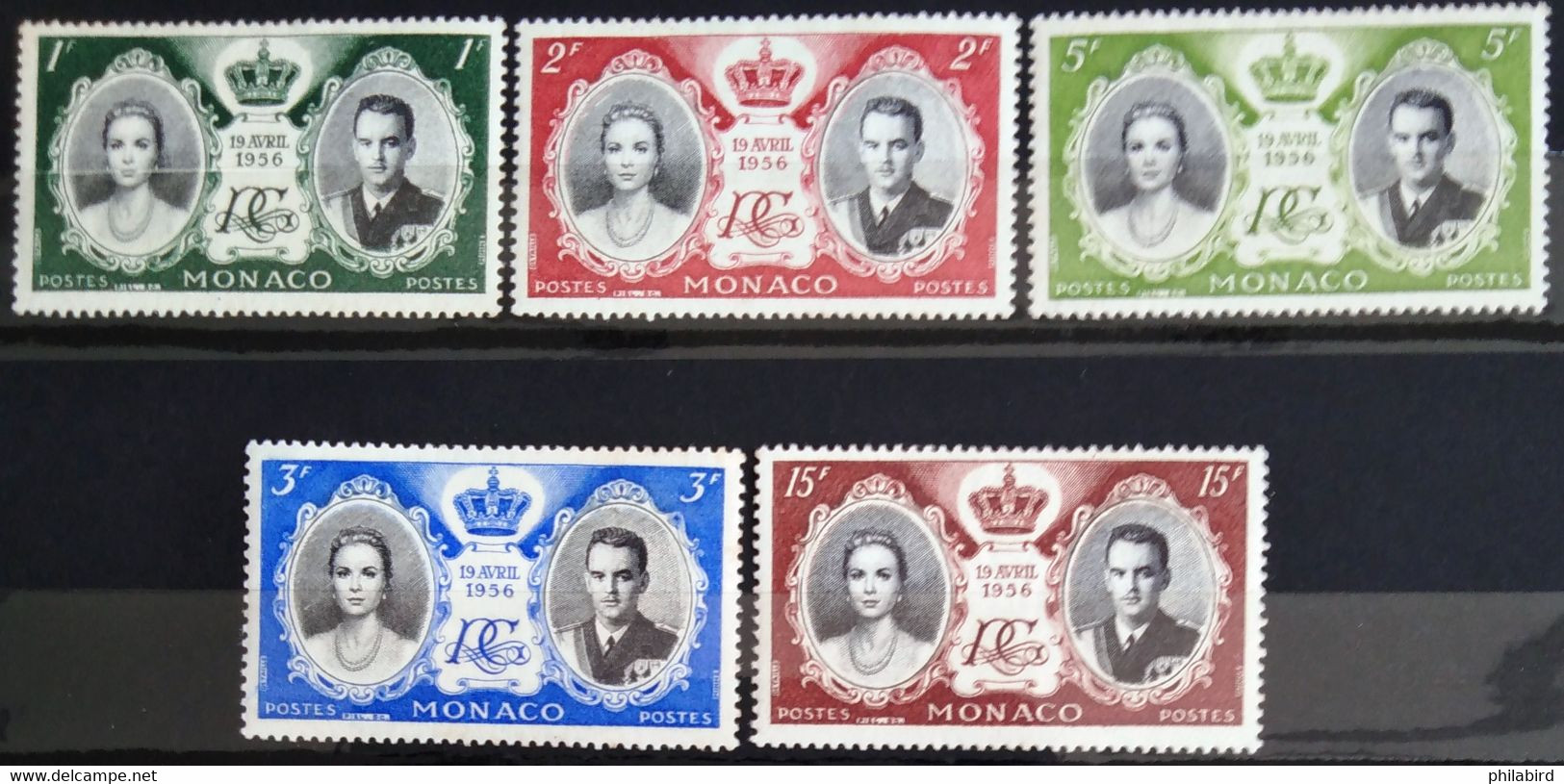 MONACO                      N° 473/477                       NEUF** - Unused Stamps