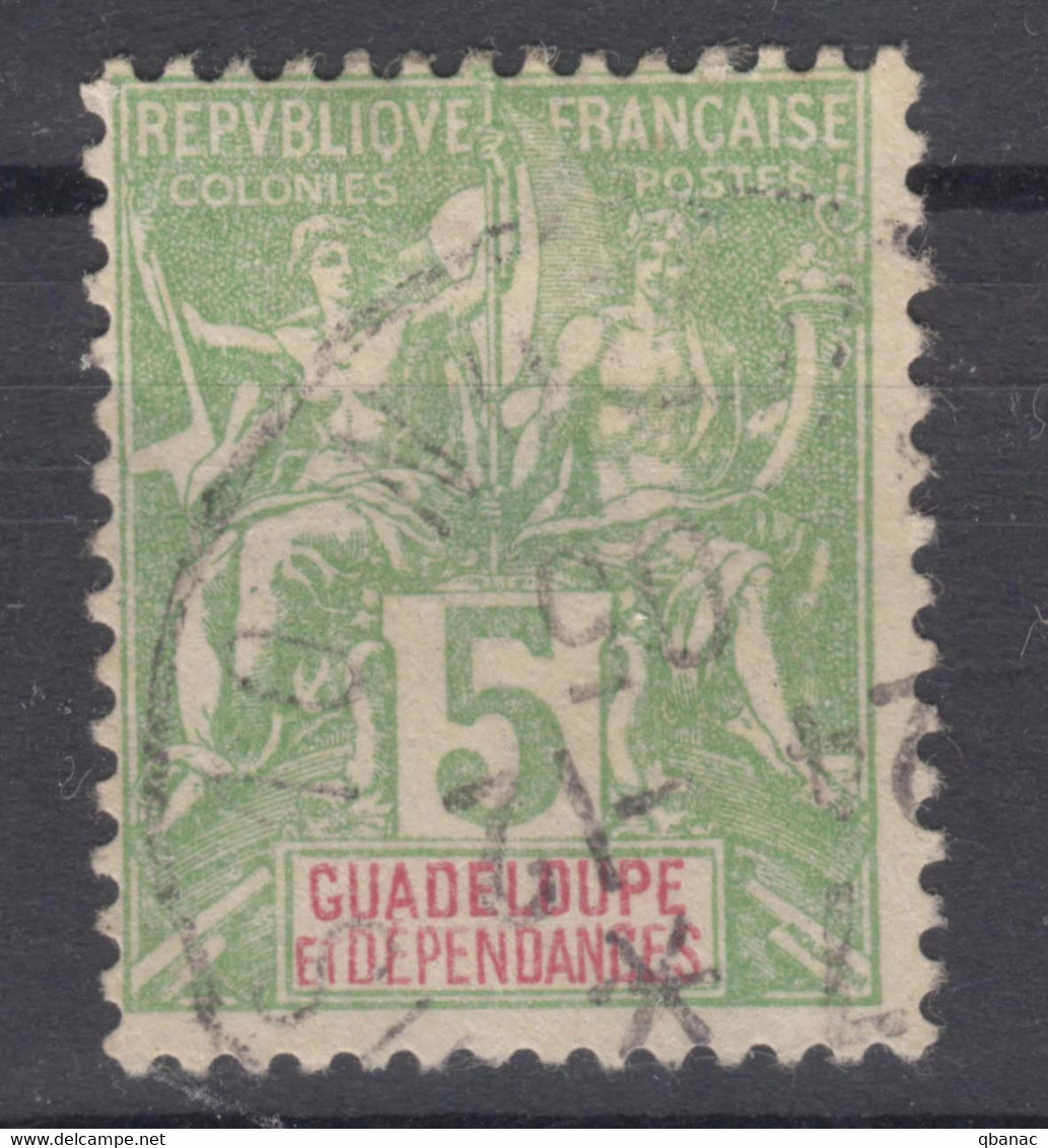 Guadeloupe 1900 Yvert#40 Used - Gebraucht