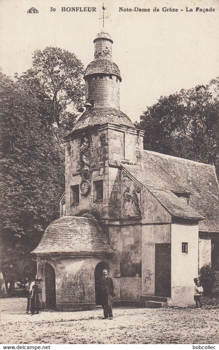 HONFLEUR (Calvados): Notre-Dame De Grâce - La Façade - Honfleur