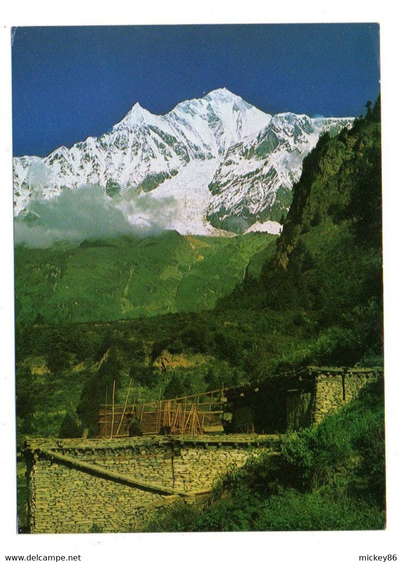 Népal -- Dhawalagiri  I From Tukuche....................beaux  Timbres ..........à Saisir - Népal