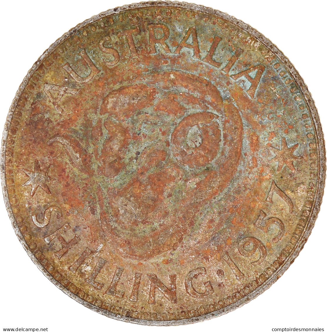 Monnaie, Australie, Shilling, 1957 - Shilling