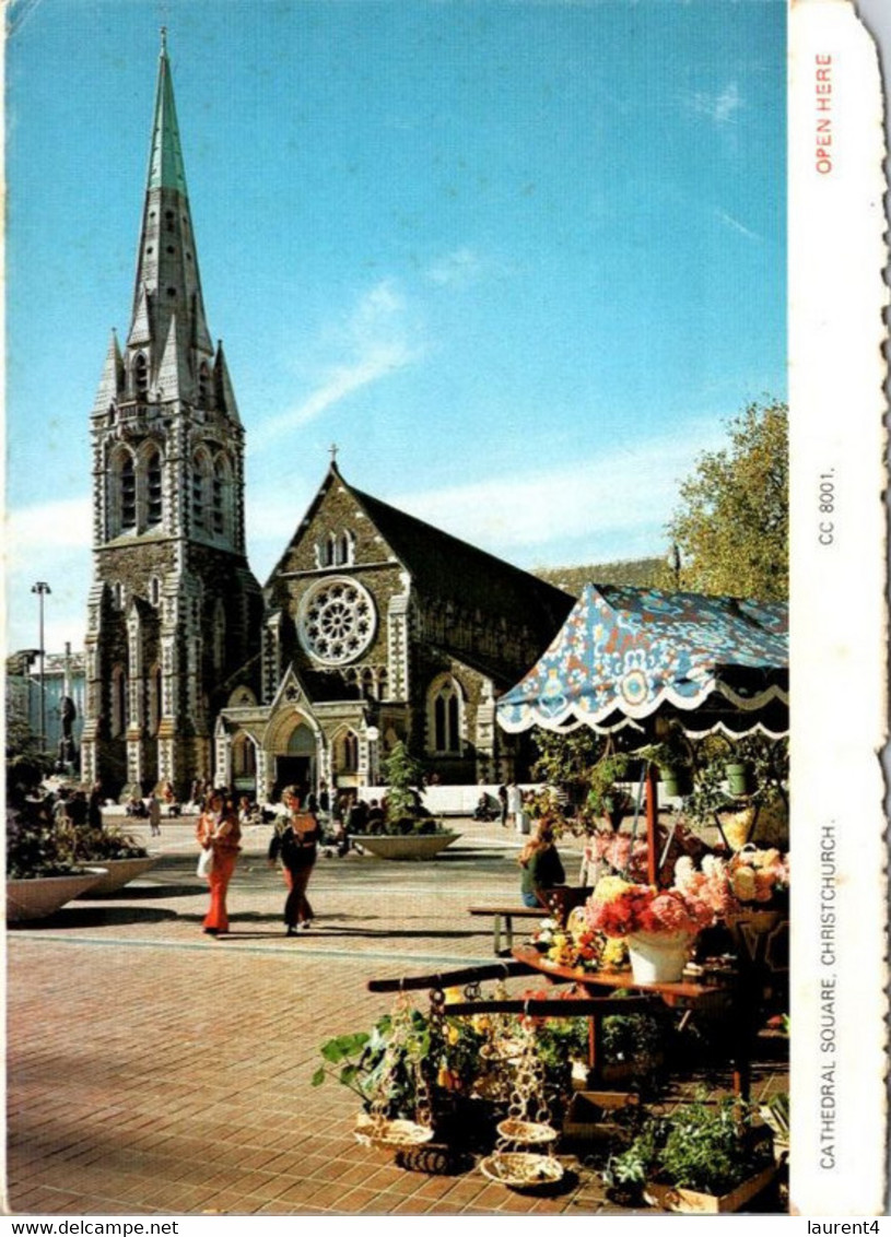 (3 H 49) New Zealand Letterfolder Posted To Australia  - 1986 - Christchurch (written) - Other & Unclassified