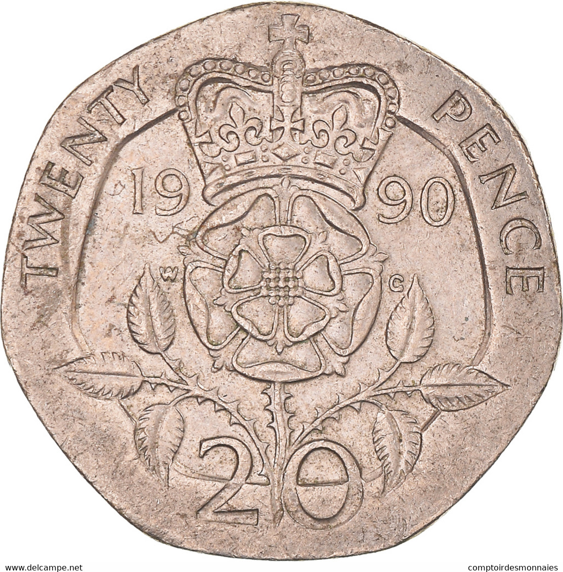 Monnaie, Grande-Bretagne, 20 Pence, 1990 - 20 Pence