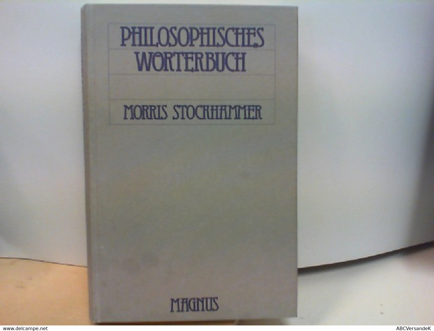 Philosophisches Wörterbuch. - Filosofía