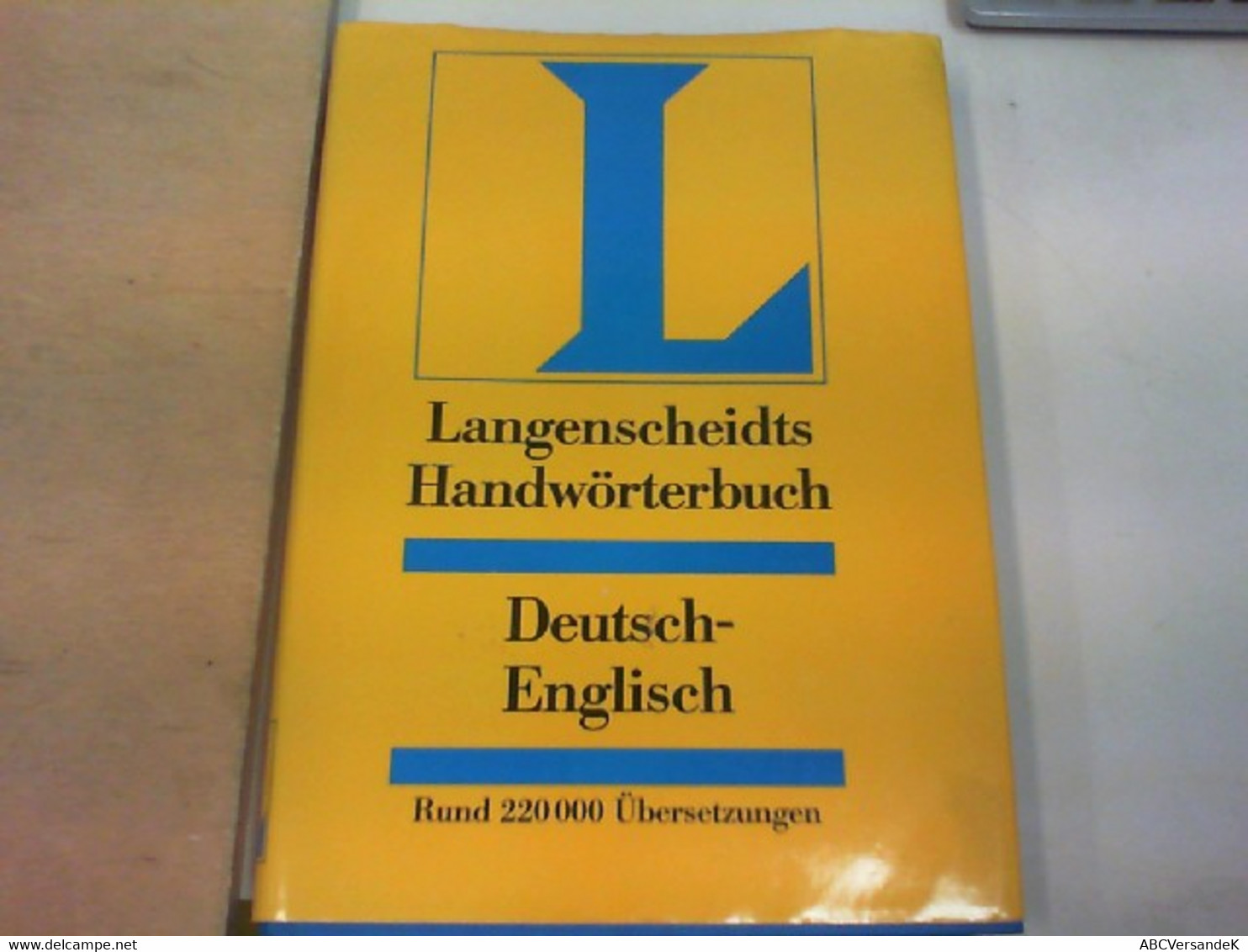 Langenscheidts Handwörterbuch ENGLISCH  Teil 2 Deutsch / Englisch - Lexika