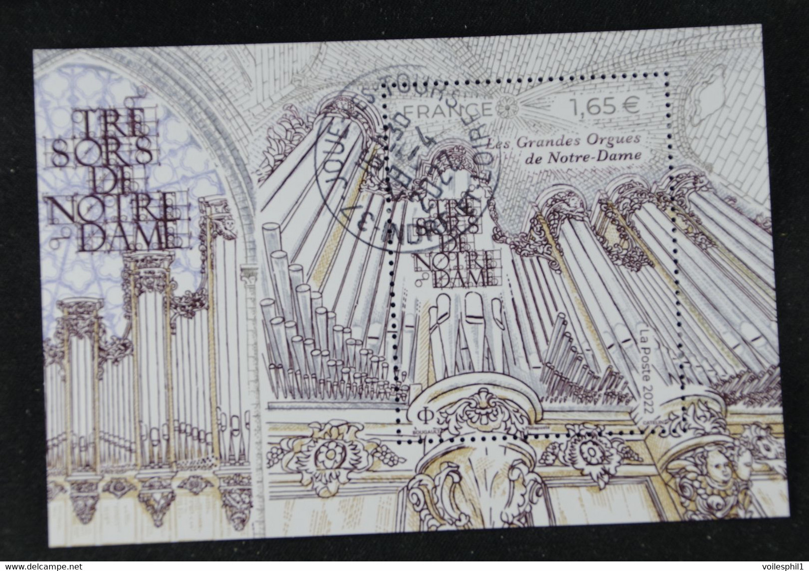 France 2022 - Trésors De Notre-Dame : Les Grandes Orgues - Oblitéré - Used Stamps