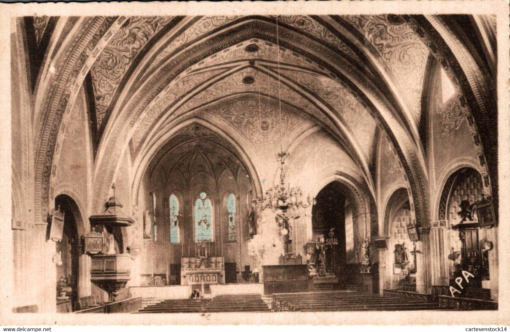 N°28674 Z -cpa Labruguière -intérieur De L'église- - Labruguière