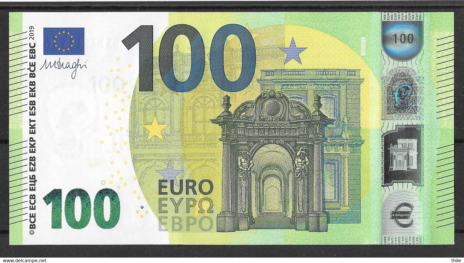 FRANCE - 100 € - UA - U005 D1 - UNC - 100 Euro