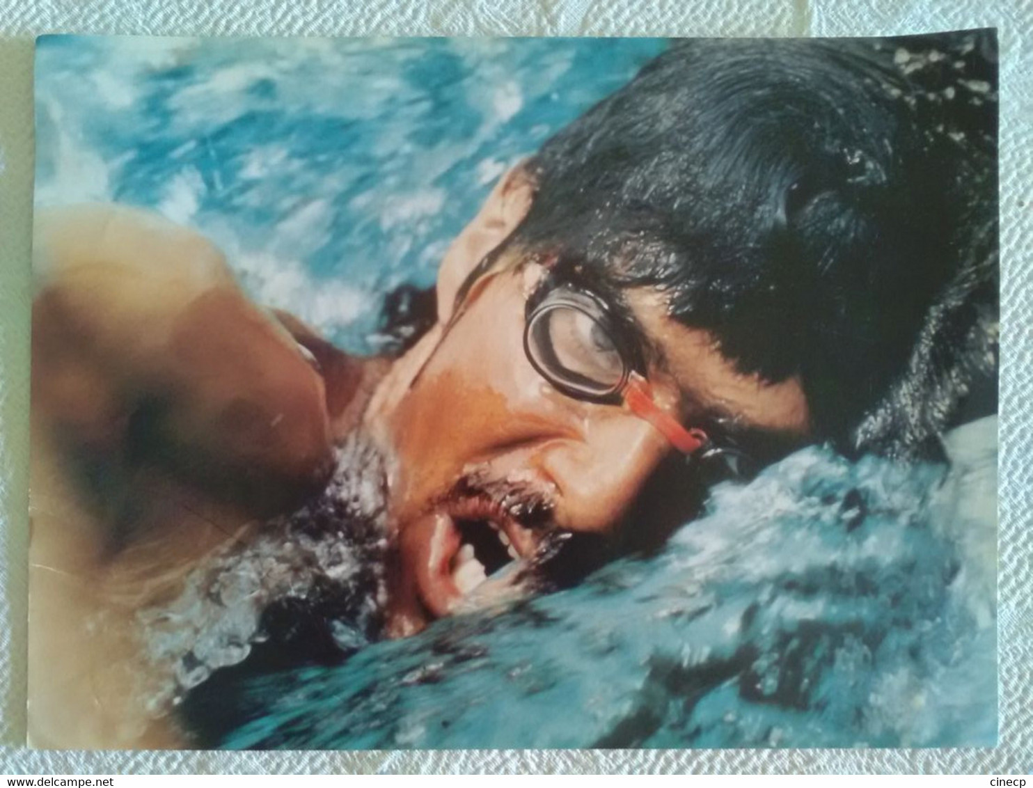 PHOTOGRAPHIE SPORT NATATION "1972 JO DE MUNICH MARK SPITZ GAGNE 7 MEDAILLES D'OR" - Natation