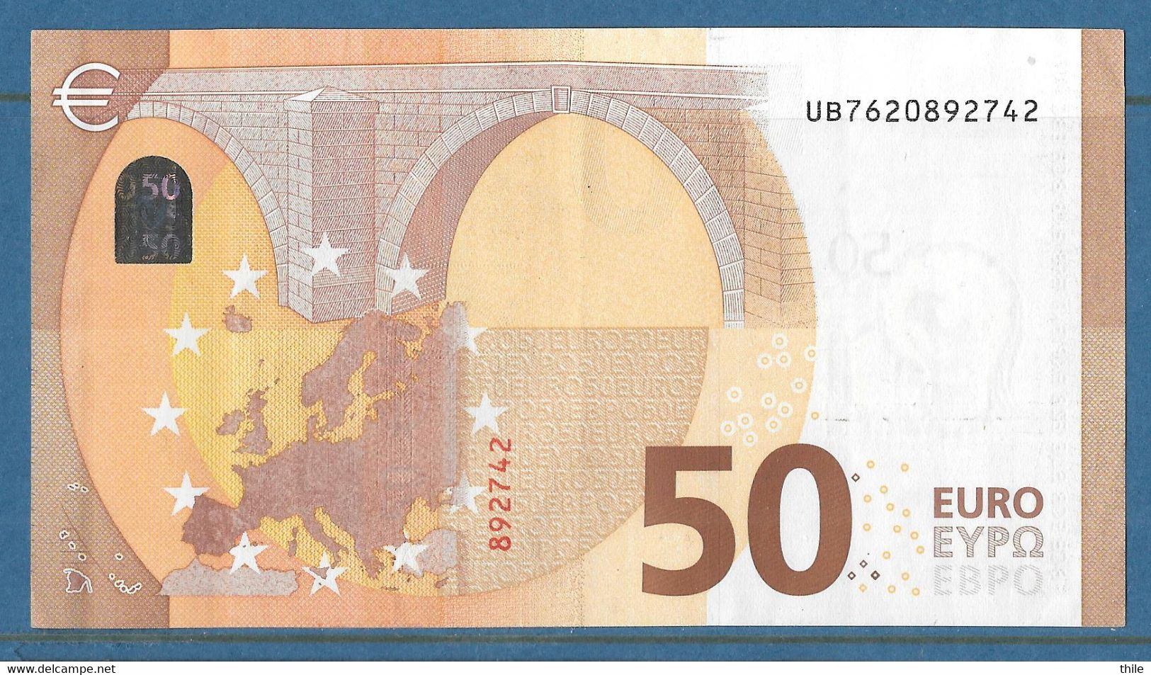 FRANCE - 50 € - UB - U030 B3 - UNC - Lagarde - 50 Euro