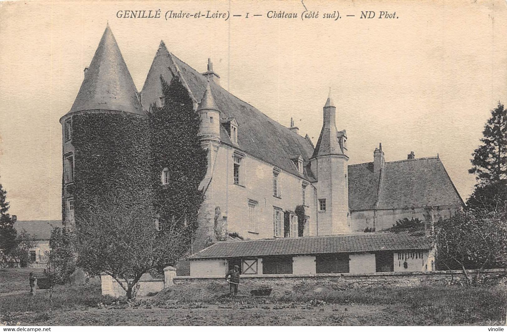 PIE-22-T.DH : 2959 : CHATEAU DE GENILLE - Genillé