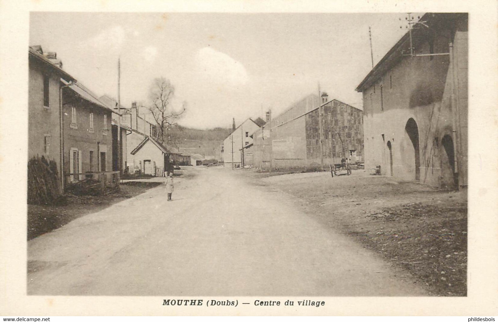 DOUBS  MOUTHE  Centre Du Village - Mouthe