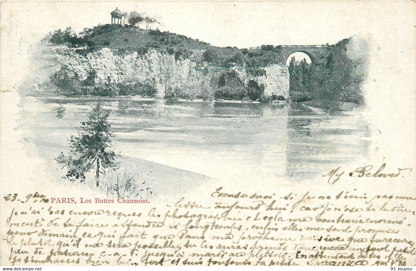 PARIS 1901. Les Buttes Chaumont - Non Classés