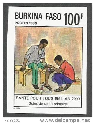 Burkina Faso 1986 First Aid Health Michel 1093 Unperforated Mint - Burkina Faso (1984-...)